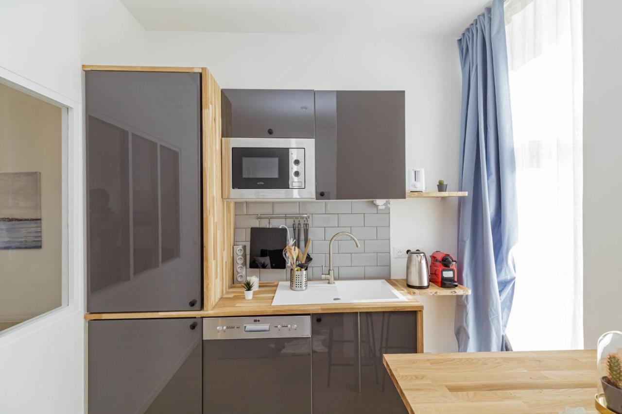 Nice 23 M Bright And Renovated Courtyard Side Paris Eksteriør billede