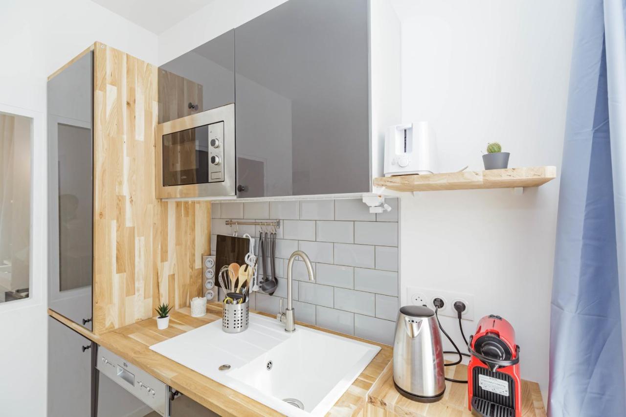 Nice 23 M Bright And Renovated Courtyard Side Paris Eksteriør billede